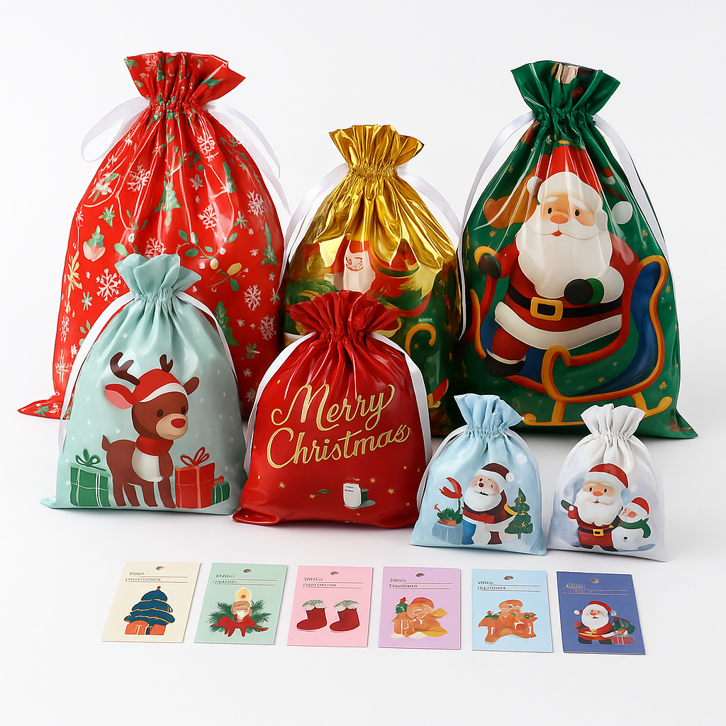 Oravia™ Krinkle Christmas Bags