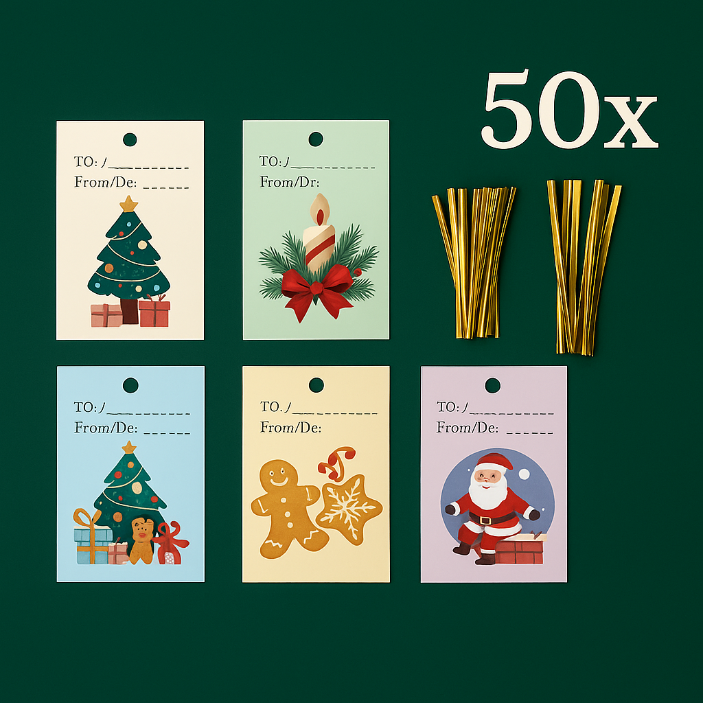 Oravia™ Krinkle Christmas Bags