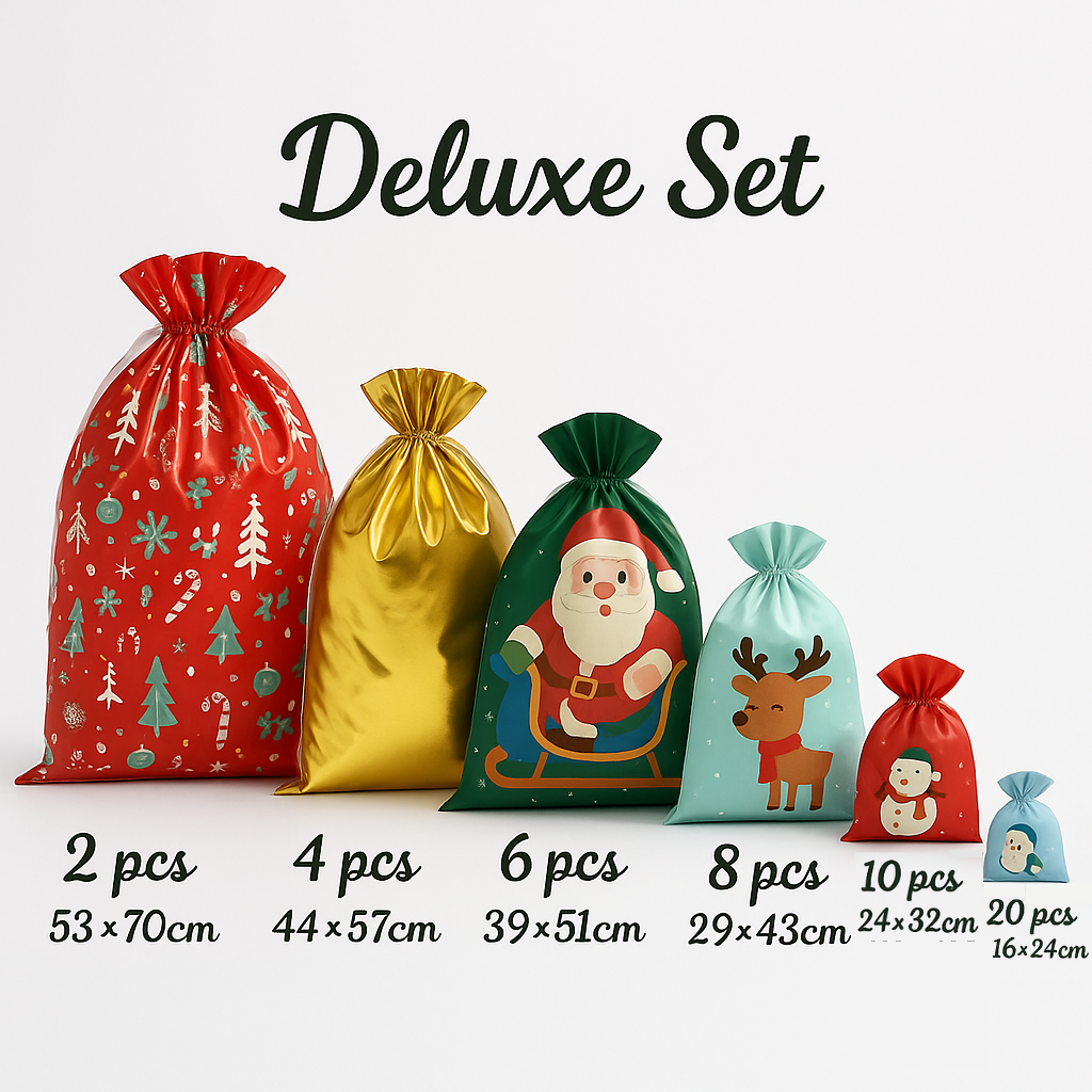 Oravia™ Krinkle Christmas Bags