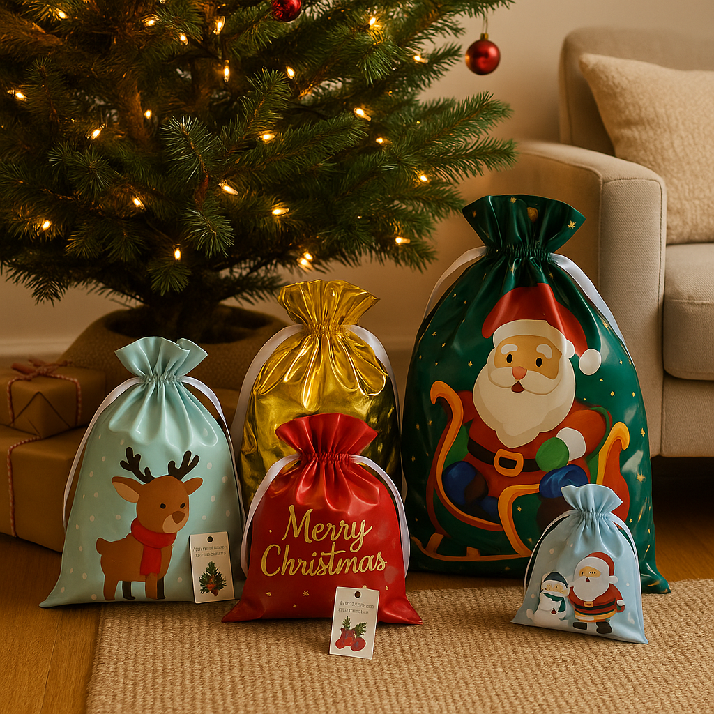 Oravia™ Krinkle Christmas Bags
