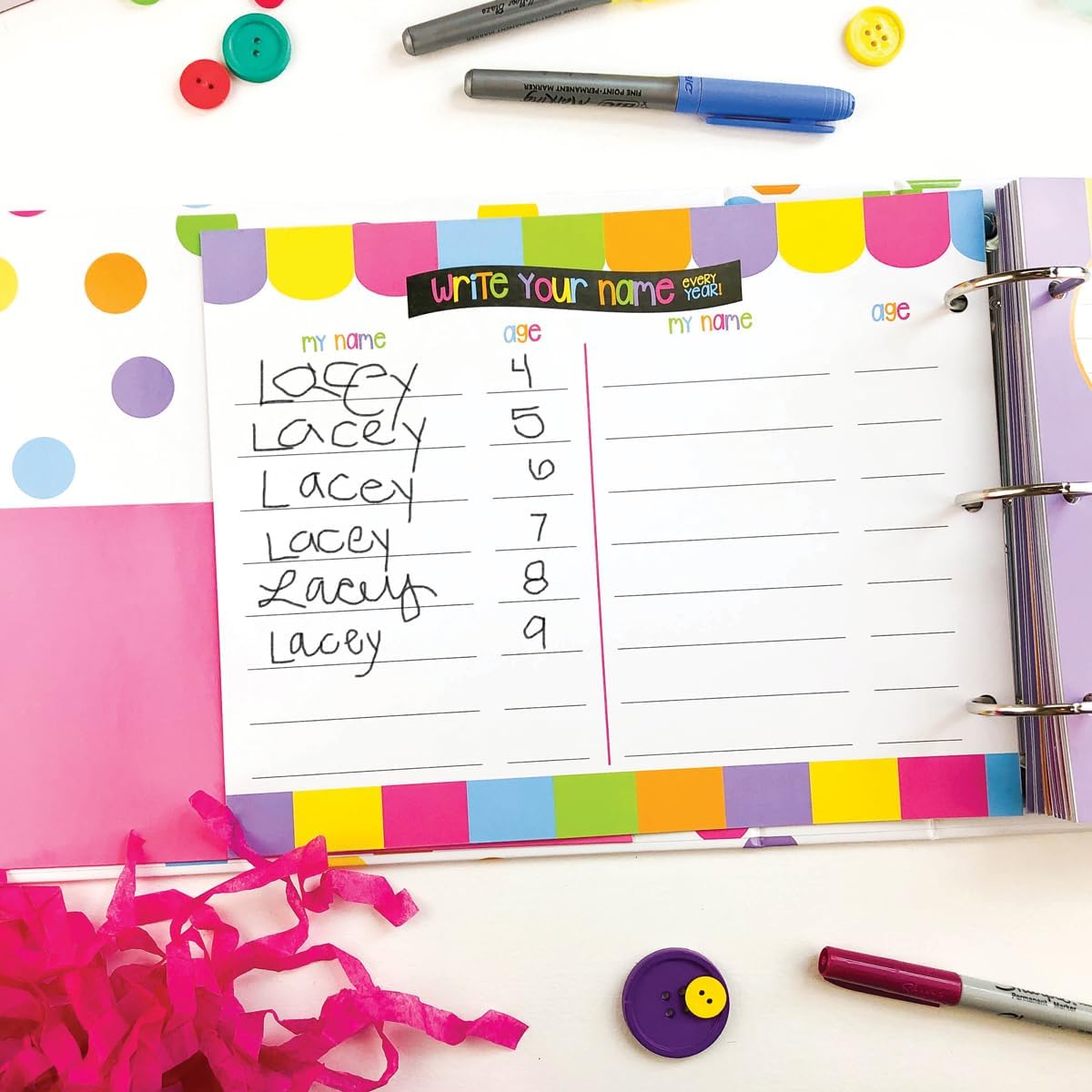 First & Last Day Memory Book