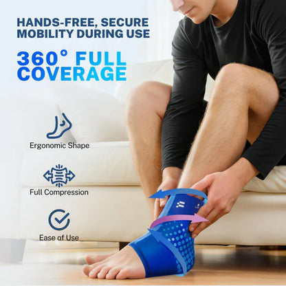 HexaCool™ Ankle Ice Wrap