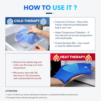 HexaCool™ Ankle Ice Wrap
