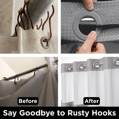 Oravia™ Hookless Shower Curtain
