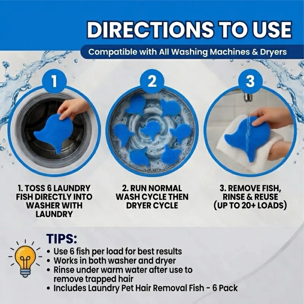Oravia™ Pet Hair Removing Fish