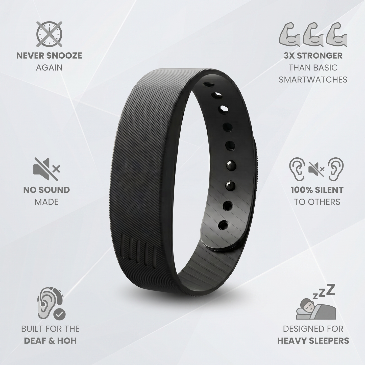 100% Wake-Up Band