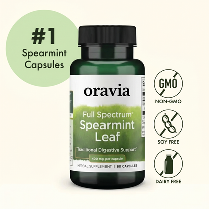 Anti-Androgenic Spearmint Capsules 400mg