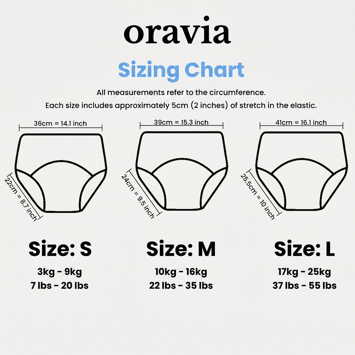 Oravia™ Potty Training Underwear