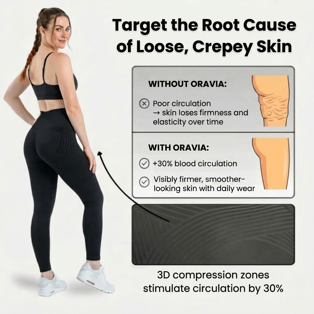 Oravia™ 3D Firming Leggings - Built for Loose Skin